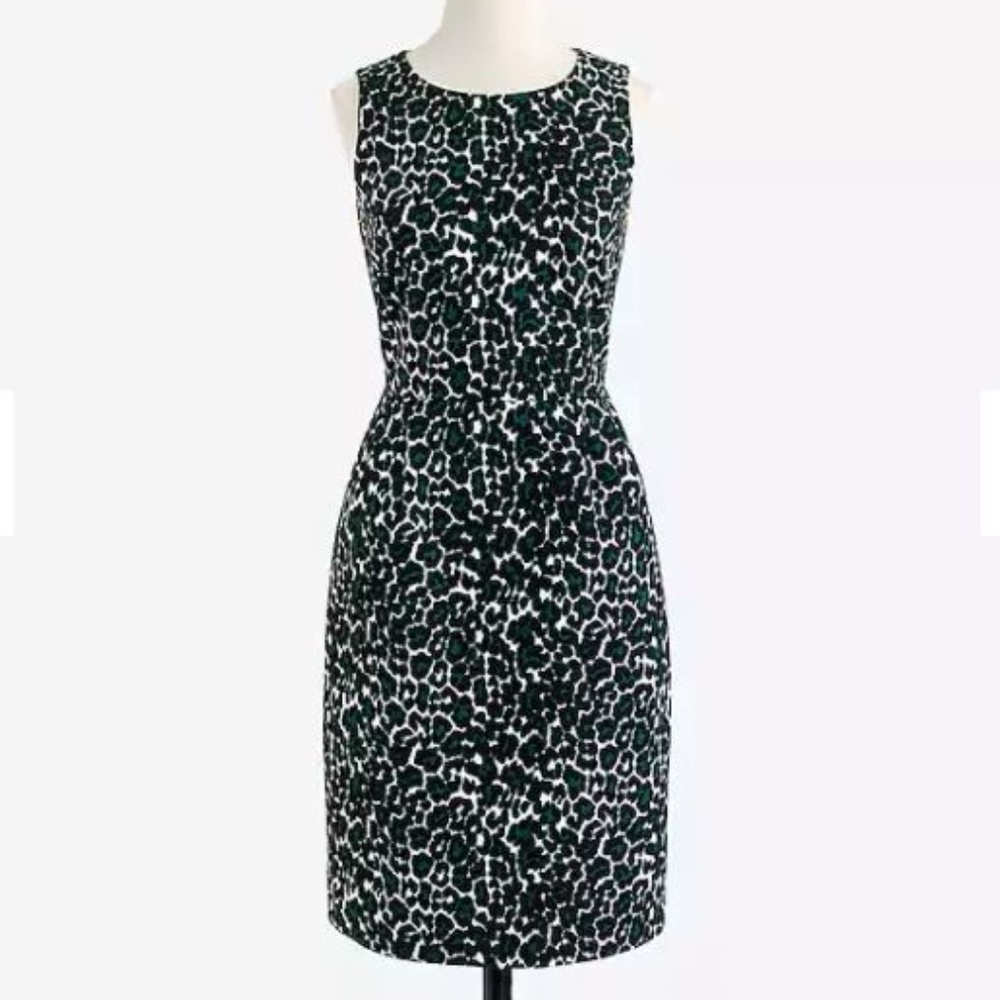 J.Crew Factory leopard dress